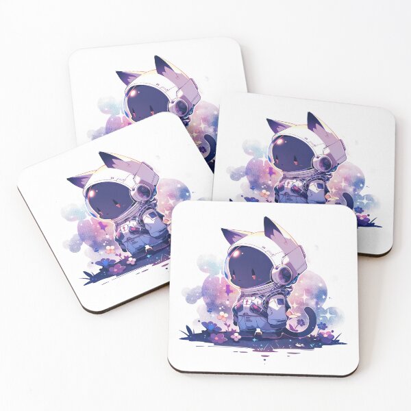 Item preview, Stellar Whiskers: Galaxy Cat Majesty designed and sold by KaleidoKiosk.