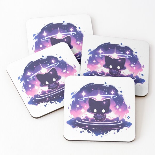 Item preview, Stellar Whiskers: Galaxy Cat Majesty designed and sold by KaleidoKiosk.