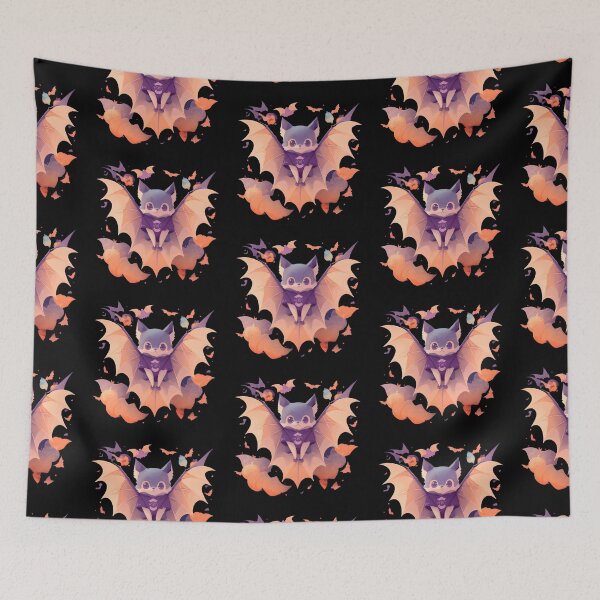 Item preview, Cute Bat Halloween Classic T-Shirt designed and sold by Lilac32.
