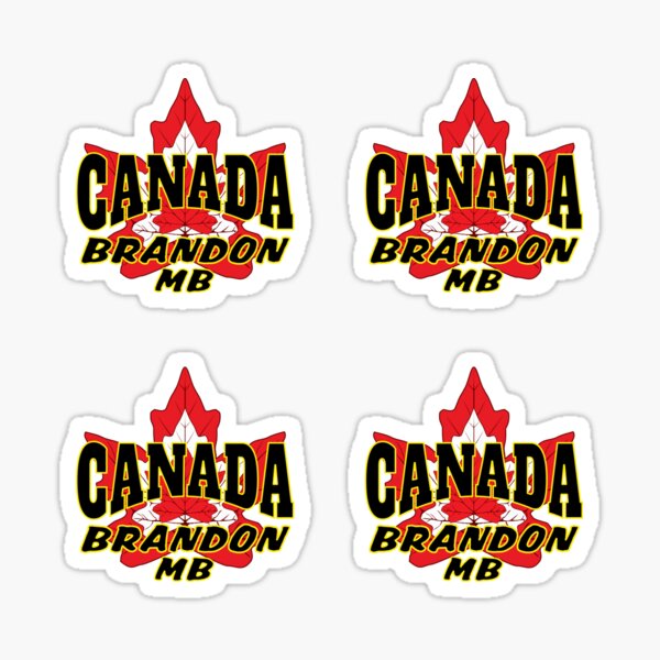 Item preview, A Brandon Manitoba Sticker Pack from Tjays  designed and sold by TJays.