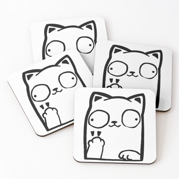 Item preview, Cat welcome  cat zentangles designed and sold by BirtherArtShop.