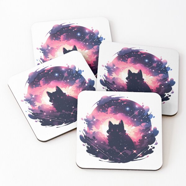 Item preview, Stellar Whiskers: Galaxy Cat Majesty designed and sold by KaleidoKiosk.
