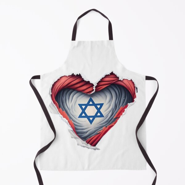 Item preview, I Love Israel Patriotic Heart designed and sold by lamp148.