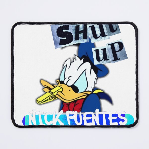 Item preview, Shut-up Nick Fuentes design / I don't know this nick Fuentes - T-shirt, sticker designed and sold by YourDreamyDesign.