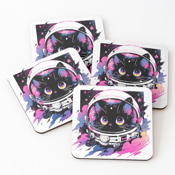 Item preview, Stellar Whiskers: Galaxy Cat Majesty designed and sold by KaleidoKiosk.
