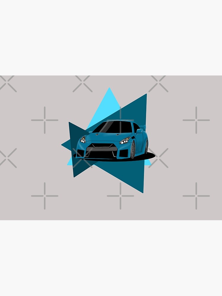 Thumbnail 2 of 2, Laptop Skin, Beauty of Blue - Nissan GTR R34 designed and sold by kasunjohn.