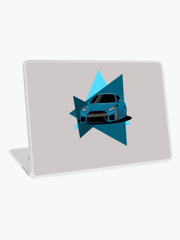 Thumbnail 1 of 2, Laptop Skin, Beauty of Blue - Nissan GTR R34 designed and sold by kasunjohn.