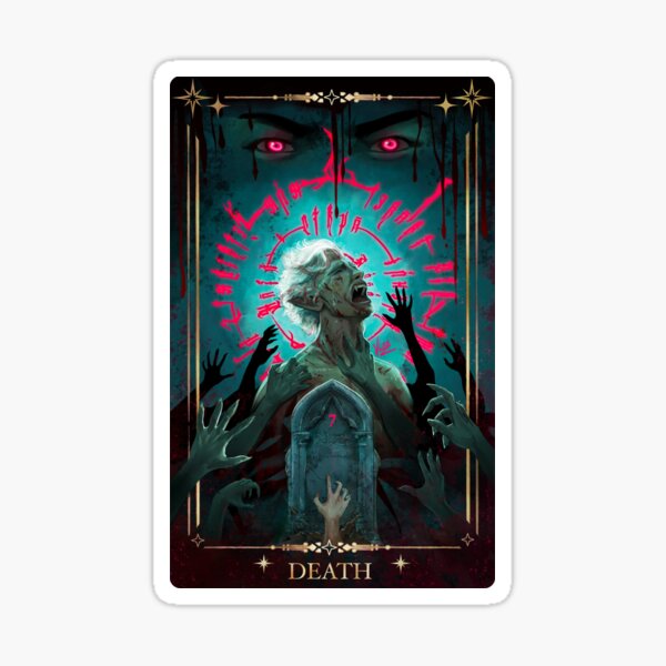 Item preview, Tragic Vampire Tarot Card designed and sold by VeeLeeZee.