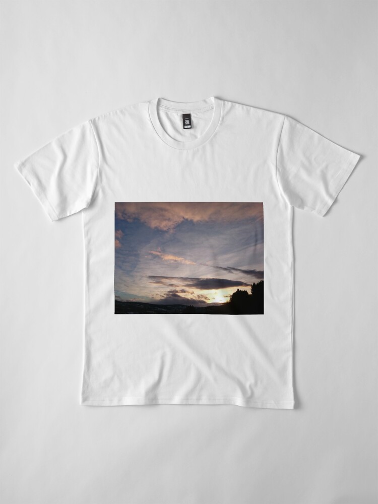 Alternate view of Evening Sky II Premium T-Shirt