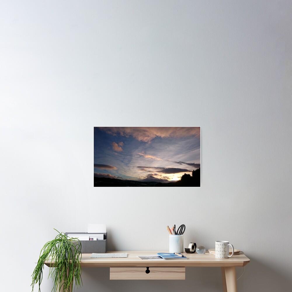 Evening Sky II Poster