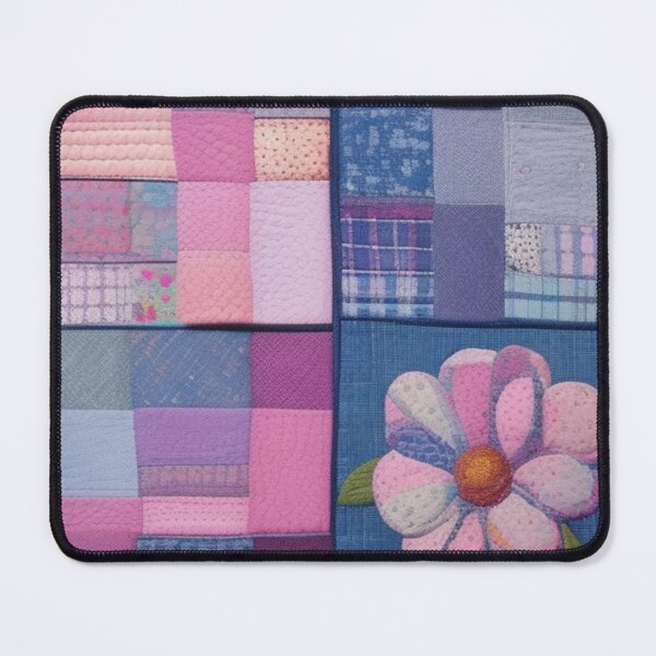 Item preview, Colorful denim Patchwork  designed and sold by Roxburylane.
