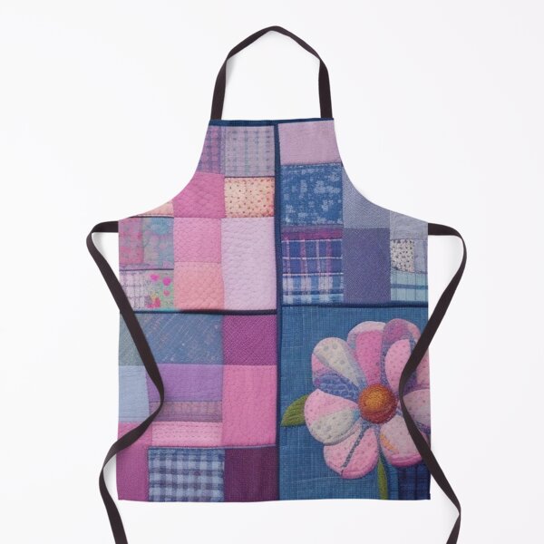Item preview, Colorful denim Patchwork  designed and sold by Roxburylane.