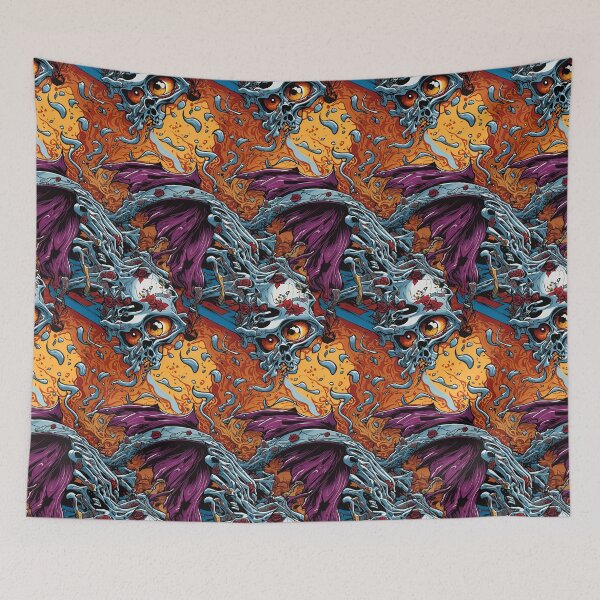 Item preview, "Sinfonía de calaveras surrealistas" designed and sold by Candyredcustoms.