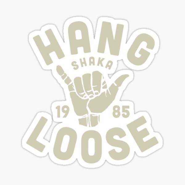 Item preview, Vintage Surf Sticker Shaka  designed and sold by TonySpencer.