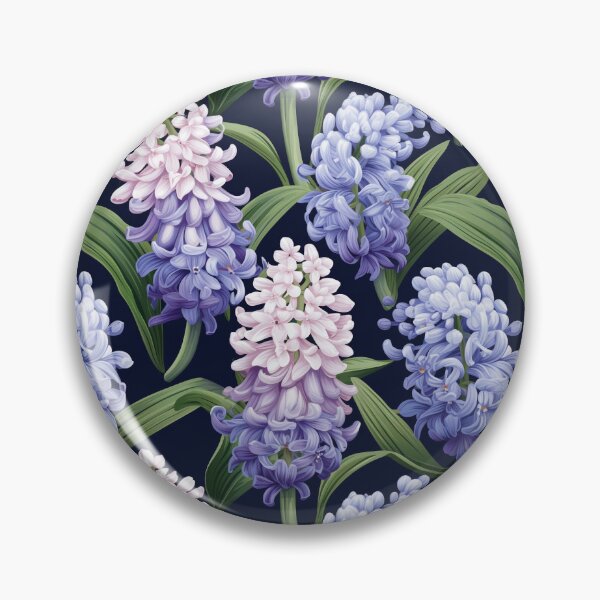Item preview, Hyacinths Flower Pattern designed and sold by SowCow.
