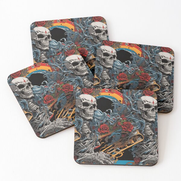 Item preview, "Artistic Revolution: Colorful Skulls" designed and sold by Candyredcustoms.