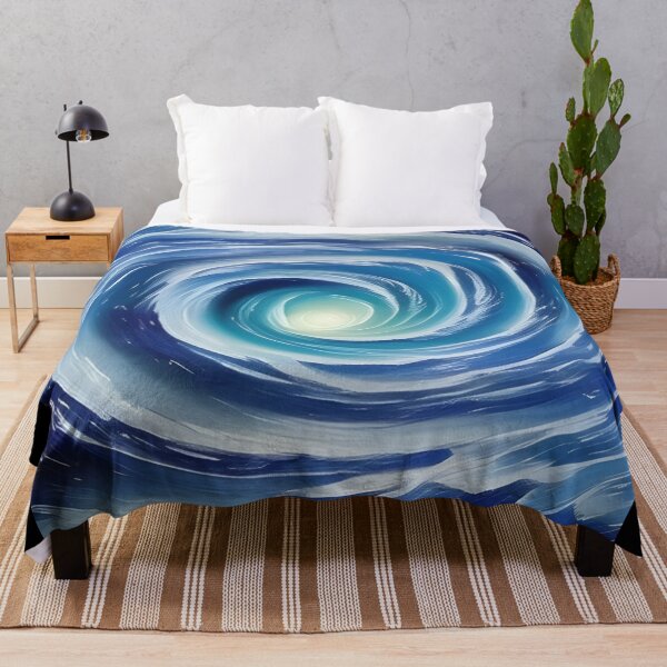Item preview, Swirling Blue Nebula, Ai Generated Art  designed and sold by ACC .