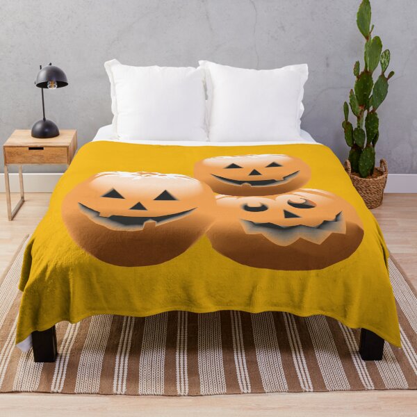 Item preview, Orange black Halloween pumpkins designed and sold by Bird4771.