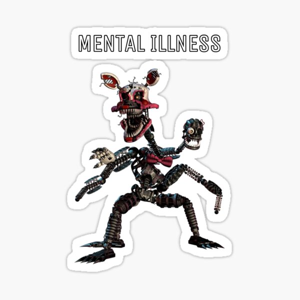 Nightmare Mangle Fnaf Sticker - Nightmare Mangle Fnaf Fnaf4 - Discover &  Share GIFs