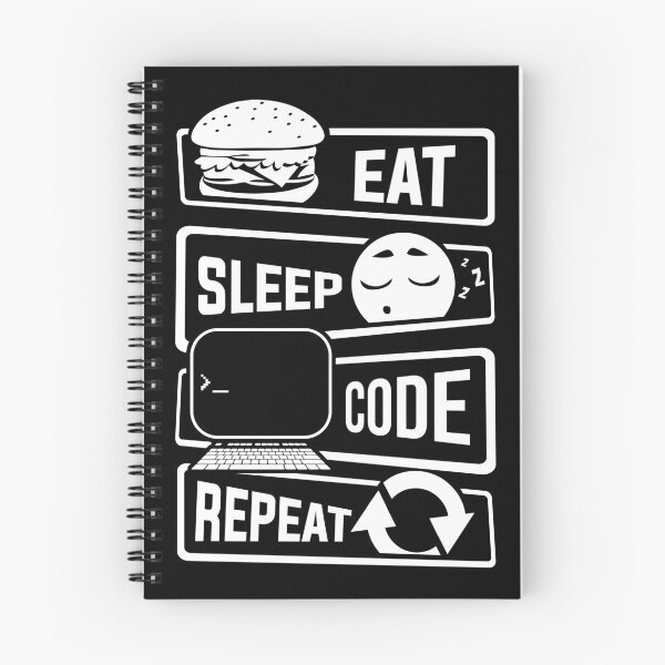 Item preview, Eat Sleep Code Repeat - Computer Programmer CLI designed and sold by anziehend.