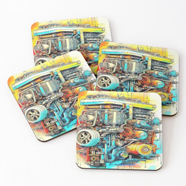 Item preview, Car engine fantasy. designed and sold by Giulivo Store Graphic.