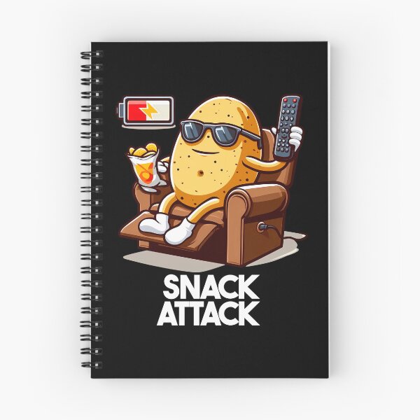 Item preview, Snack Attack Couch Potato Classic designed and sold by BobbyTee Merch.