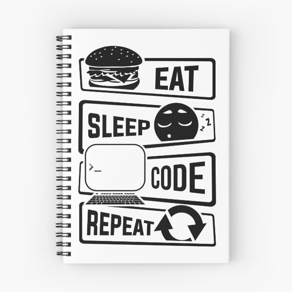 Item preview, Eat Sleep Code Repeat - Computer Programmer CLI designed and sold by anziehend.