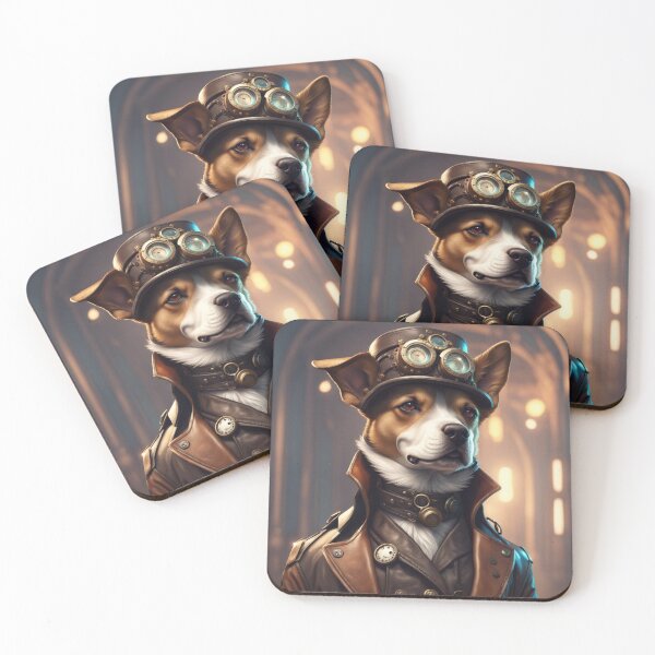 Item preview, Steampunk Dog designed and sold by Gabriela McDaniel.