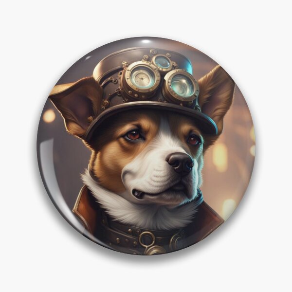 Item preview, Steampunk Dog designed and sold by Gabriela McDaniel.