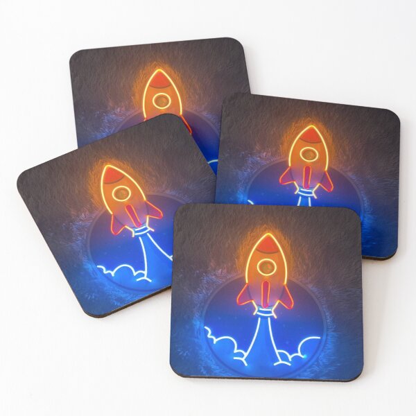 Item preview, rocket neon light designed and sold by sbrstore.