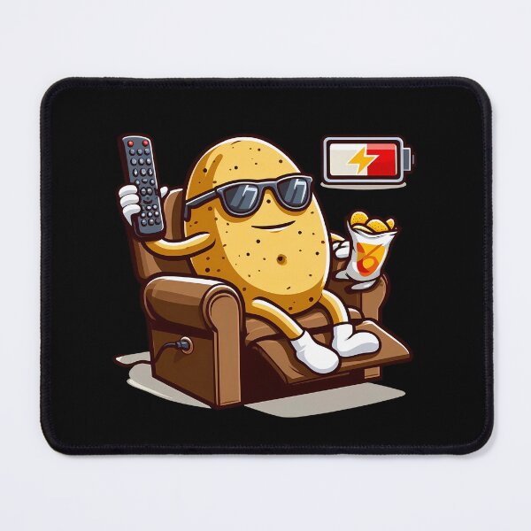 Aperçu de l'œuvre Classique de pomme de terre de canapé mignon créée et vendue par BobbyTee Merch.