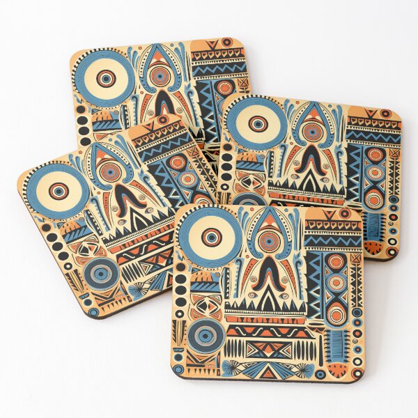 Item preview, African Abstract Ethic Geomatric pattern designed and sold by annabubster.