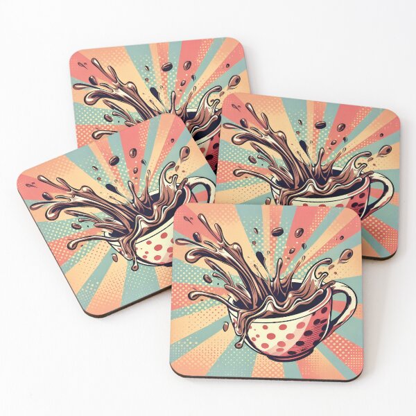 Item preview, Coffee, Pop Art style designed and sold by POLEX-DESIGNS.