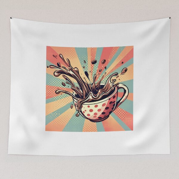 Item preview, Coffee, Pop Art style designed and sold by POLEX-DESIGNS.