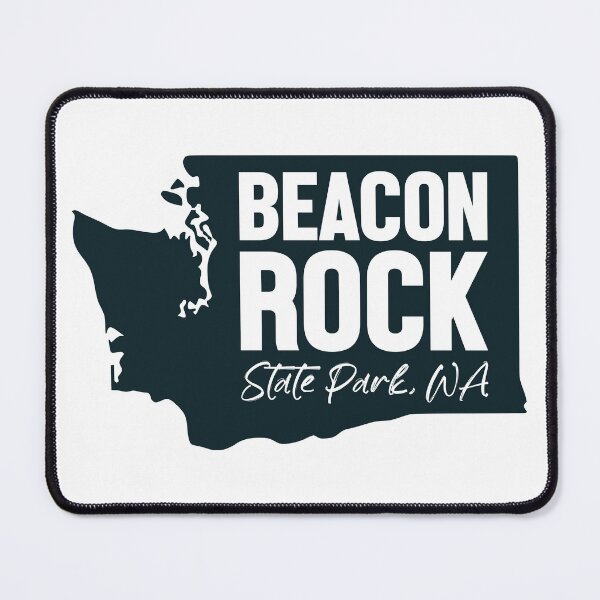 Item preview, Beacon Rock State Park Washington Map designed and sold by bivenart.
