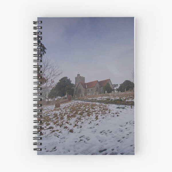 Item preview, Boughton Church In Winter designed and sold by Dave Godden.