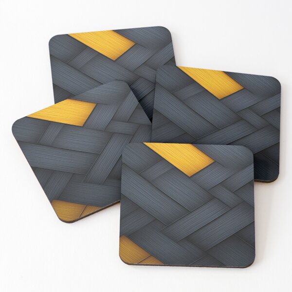 Item preview, black and yellow wallpaper designed and sold by sbrstore.