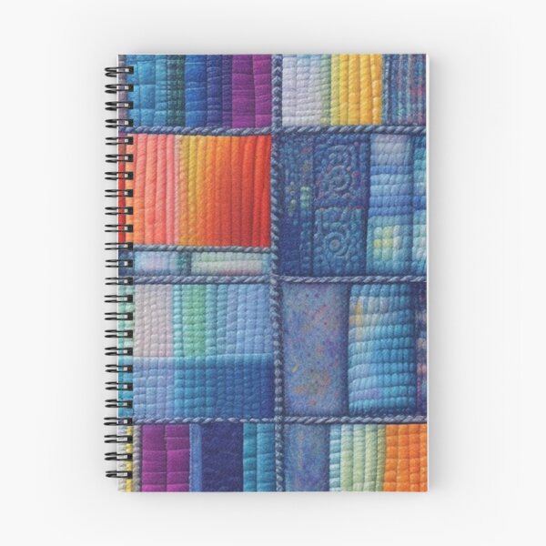 Item preview, Colorful denim Patchwork  designed and sold by Roxburylane.