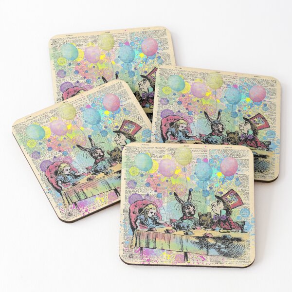 Item preview, Tea Party Celebration - Alice In Wonderland designed and sold by maryedenoa.
