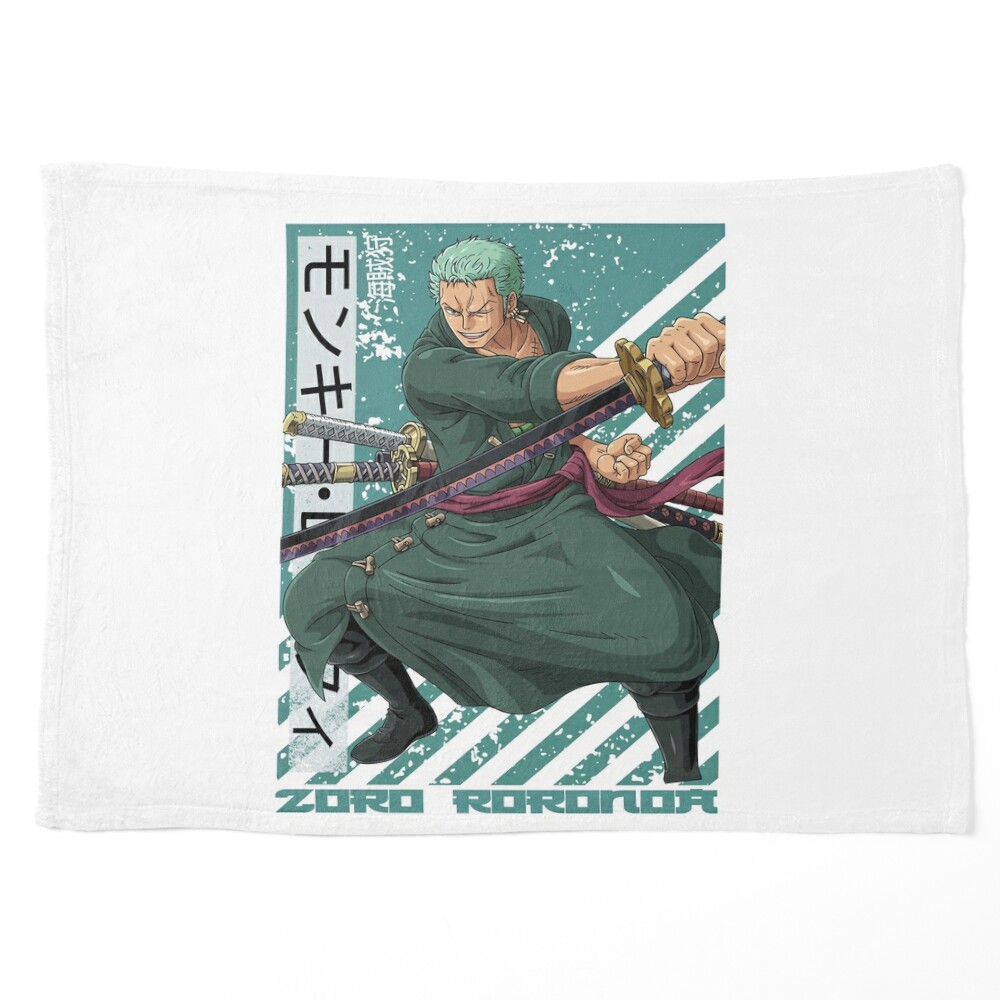 zoro one piece iPad Case & Skin by Marlow31