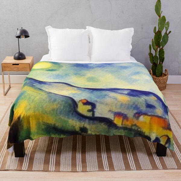 Item preview, Misty sun over mountain valley designed and sold by George Hutton Hunter.