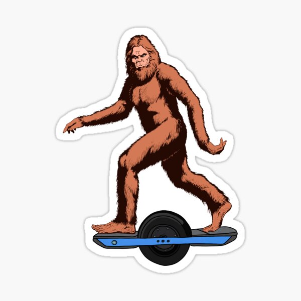 Bigfoot Pizza Sasquatch Fast Food Gift & Present' Sticker