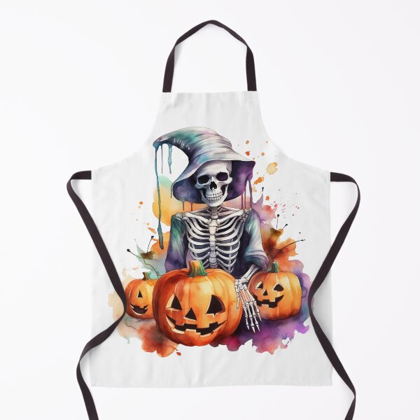 Item preview, watercolor skeleton halloween designed and sold by Mickeymouse2023.