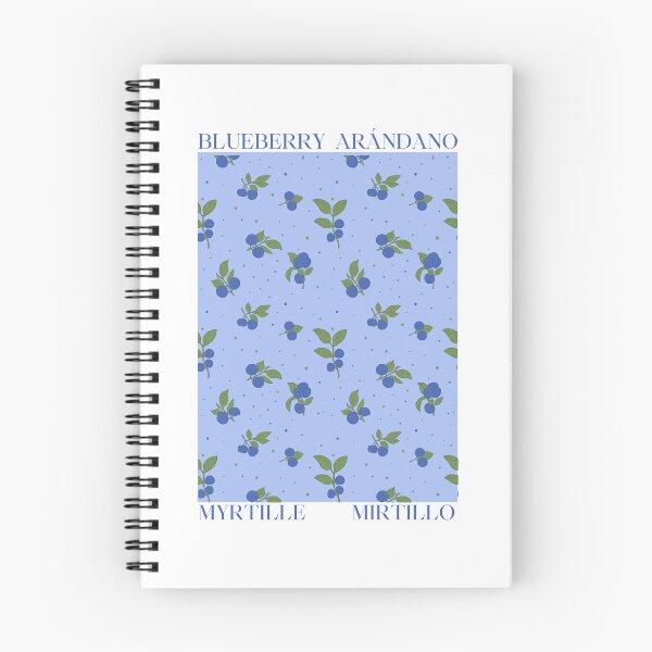Item preview, Blueberry Spanish French Italian Fruit Market Print designed and sold by shopcosmiclatte.
