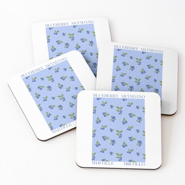 Item preview, Blueberry Spanish French Italian Fruit Market Print designed and sold by shopcosmiclatte.