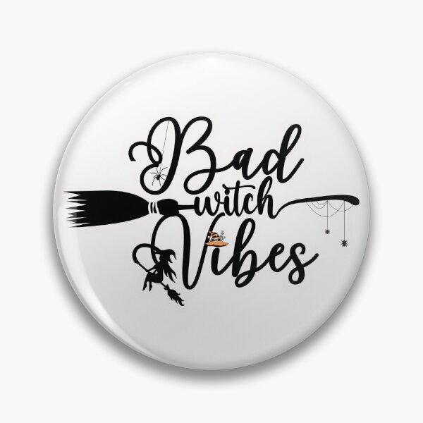 Item preview, Spooktacular 'Bad Witch Vibes' Halloween Sticker  designed and sold by ImagStation.