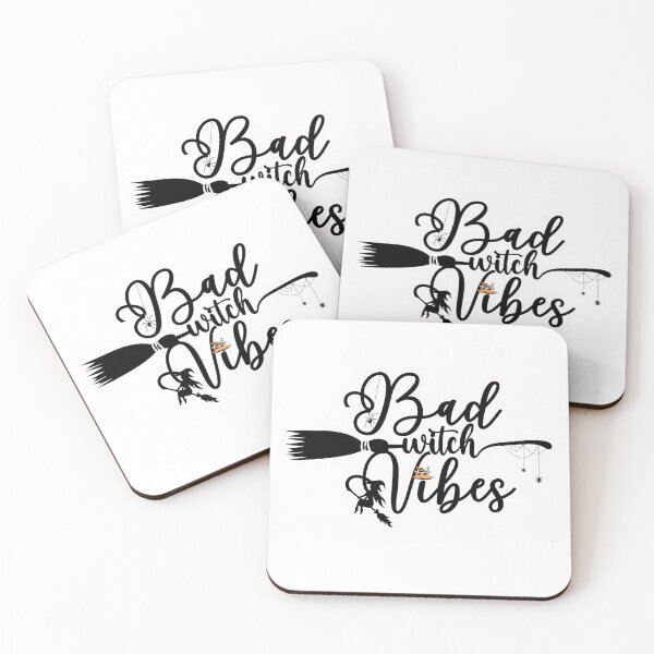 Item preview, Spooktacular 'Bad Witch Vibes' Halloween Sticker  designed and sold by ImagStation.
