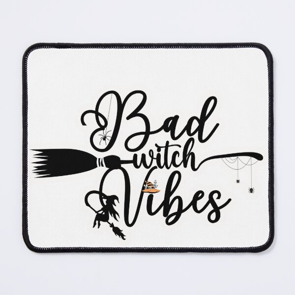Item preview, Spooktacular 'Bad Witch Vibes' Halloween Sticker designed and sold by ImagStation.