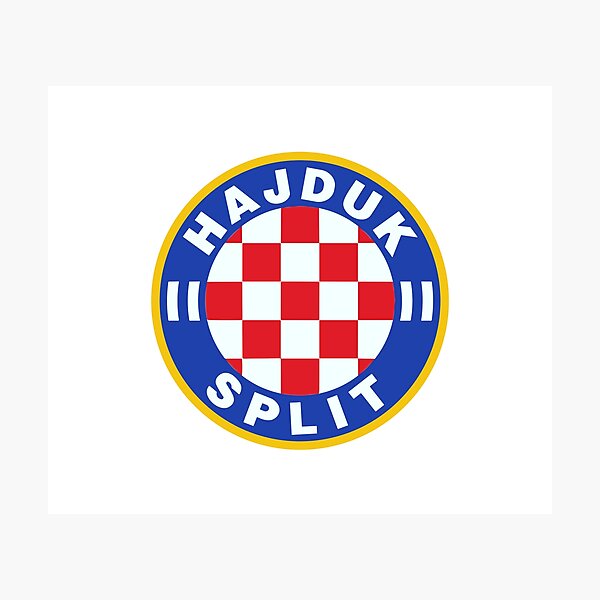 HNK Hajduk Split Logo editorial image. Illustration of teams