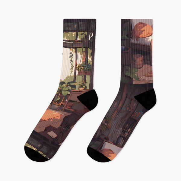 Item preview, Anime girl enjoying cup of tea, pixel art- Cozy  designed and sold by octoboobs.